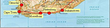 Südafrika - Dropzones in Kapstadt, Citrusdal, Mosselbay, Plettenberg Bay, Grahamstown and Pietermaritzburg 3